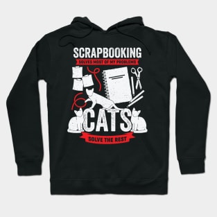 Scrapbooking Scrapbook Scrapbooker Cat Lover Gift Hoodie